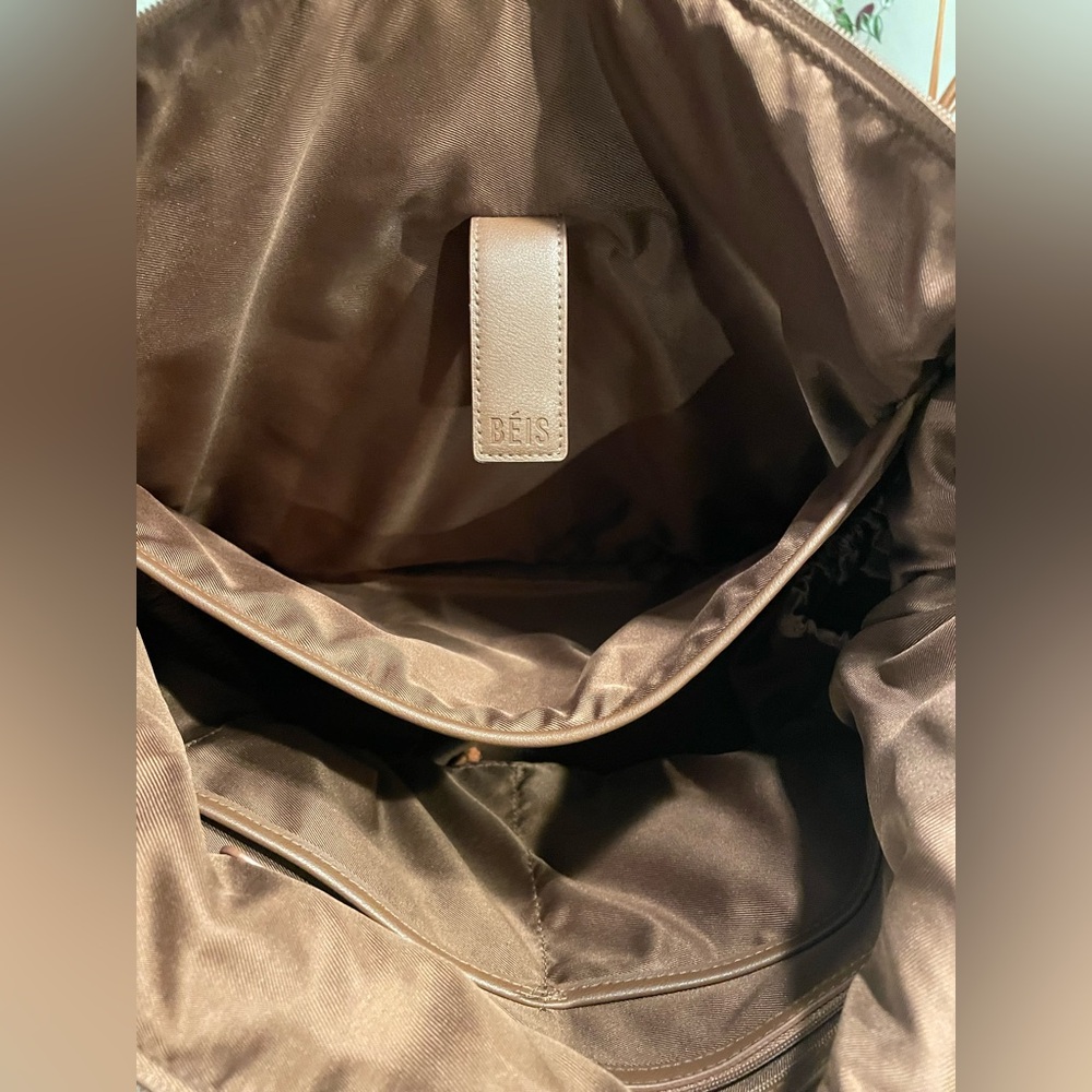 BEIS Maple Brown Weekender - Picture 5 of 16